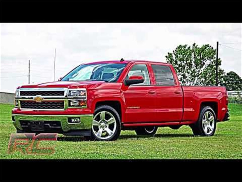 Rough Country 72330 Coil Spring Lowering Kit for Select Chevrolet Silverado 1500, GMC Sierra