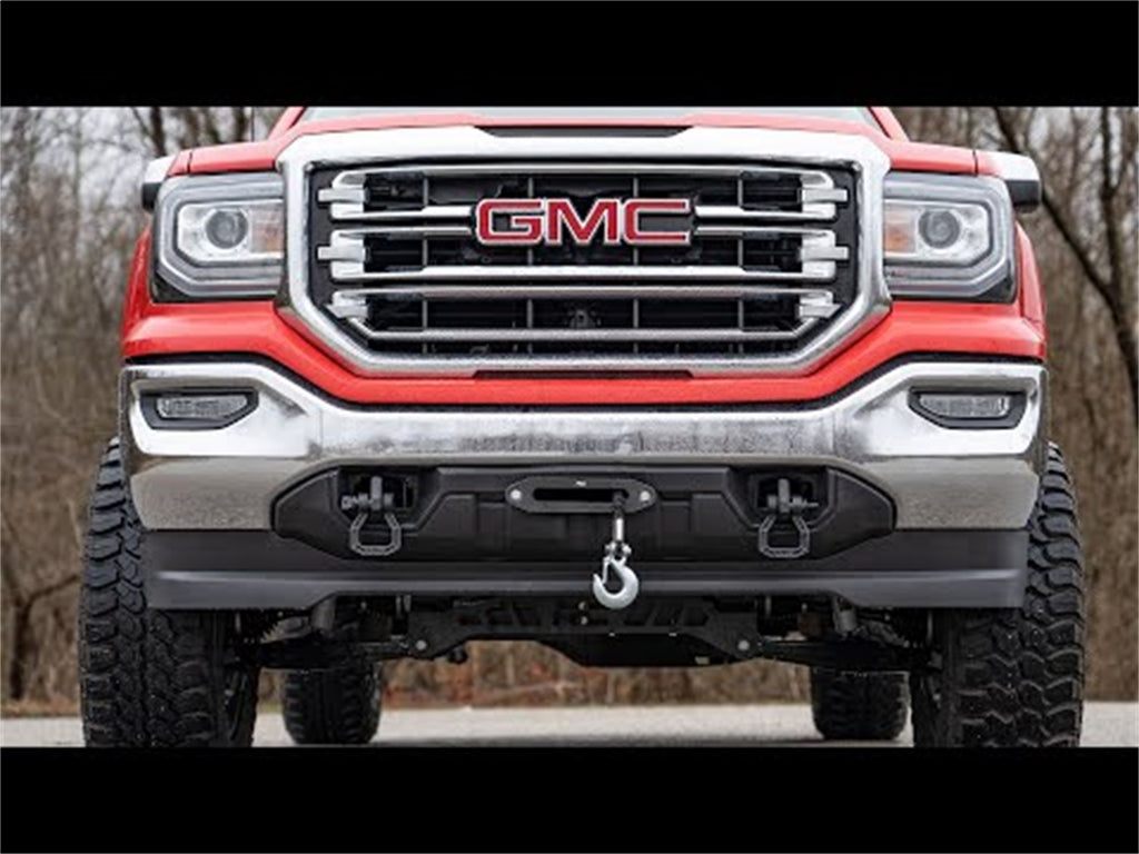 Rough Country 11004 Hidden Winch Mounting Plate for Select Chevrolet Silverado 1500, GMC Sierra