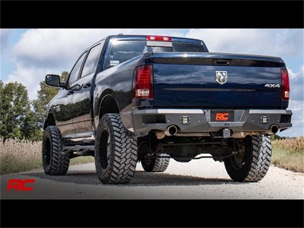 Rough Country 10775 Heavy Duty Rear LED Bumper for Select Dodge Ram 1500, Ram 1500, Ram Classic
