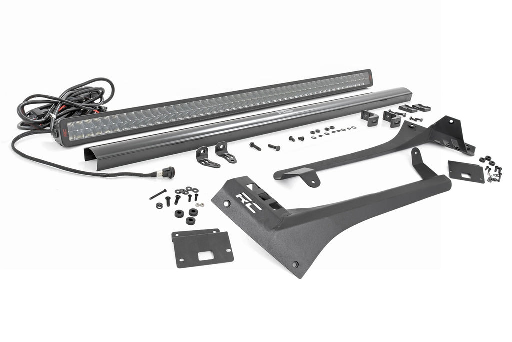 Rough Country 80069 Spectrum LED Light Bar for Select Jeep Gladiator, Jeep Wrangler