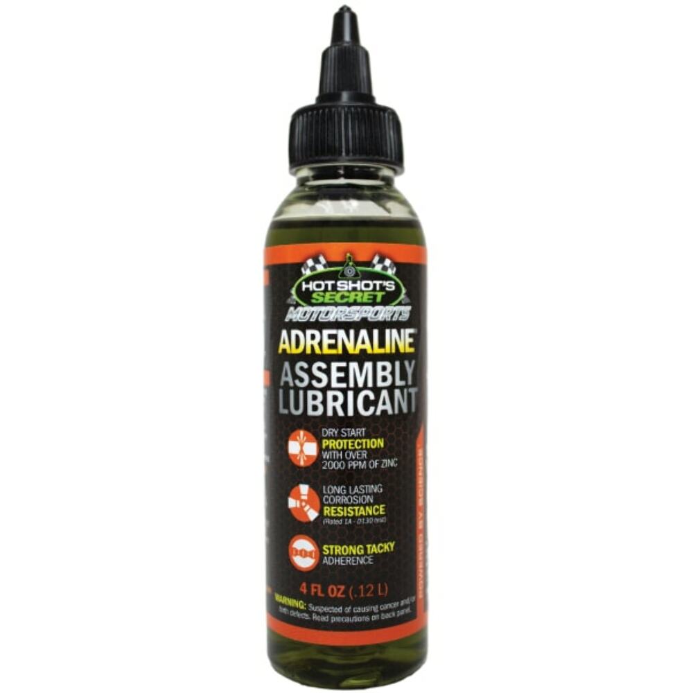 Hot Shots Secret ADRENALINE ASSEMBLY LUBRICANT - 4 oz twist cap AAL4Z