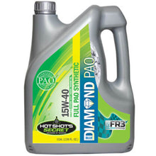 Load image into Gallery viewer, Hot Shots Secret BLUE DIAMOND 15W40 PAO Synthetic Engine Oil - 1 GALLON BDGALPAO15