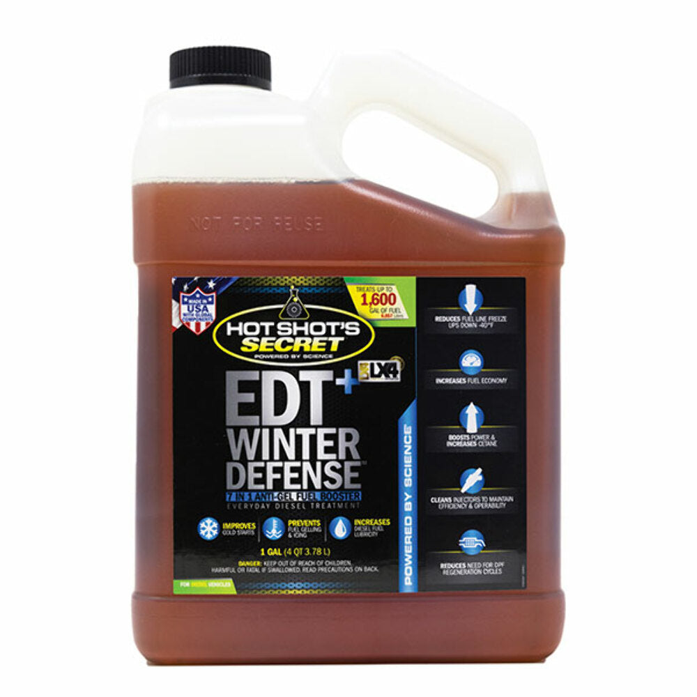 Hot Shots Secret EDT+WINTER DEFENSE Anti-Gel Fuel Booster - 5 GALLON  EDTWAG5G