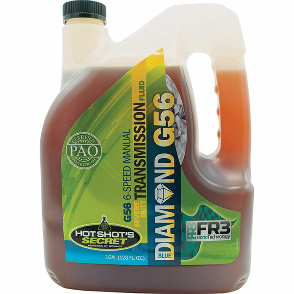 Hot Shots Secret BLUE DIAMOND TRANSMISSION FLUID G56 6-speed (G56) Manual Transmission Fluid - 1 GALLON G5601GAL