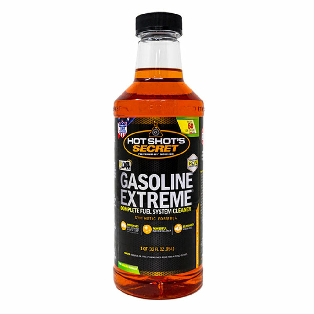 Hot Shots Secret GASOLINE EXTREME Complete Fuel System Cleaner - 32 OZ GE32Z