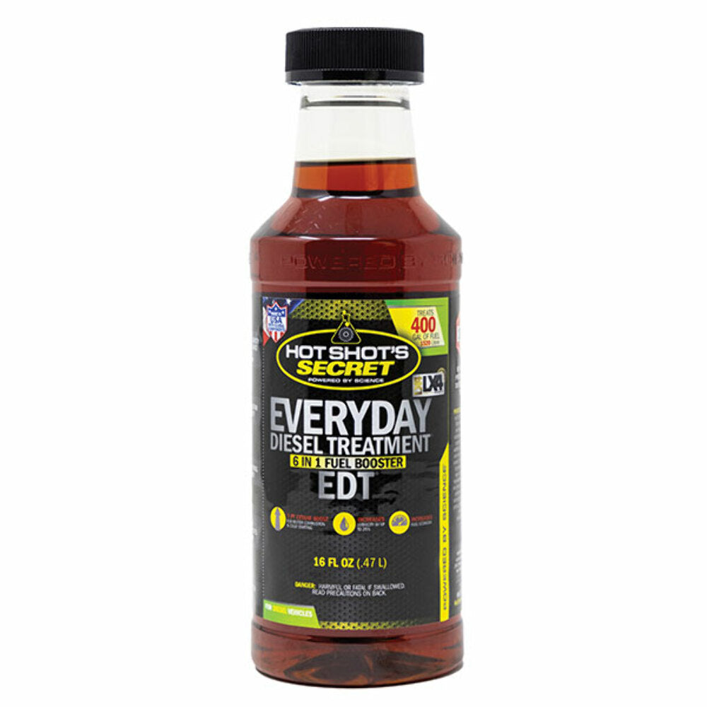 Hot Shots Secret EVERYDAY DIESEL TREATMENT 6-in-1 Fuel Booster - 16 OZ ROUND HSSEDT16Z