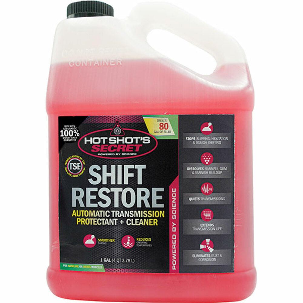Hot Shots Secret SHIFT RESTORE Transmission Additive - 1 GALLON HSSTSE01G