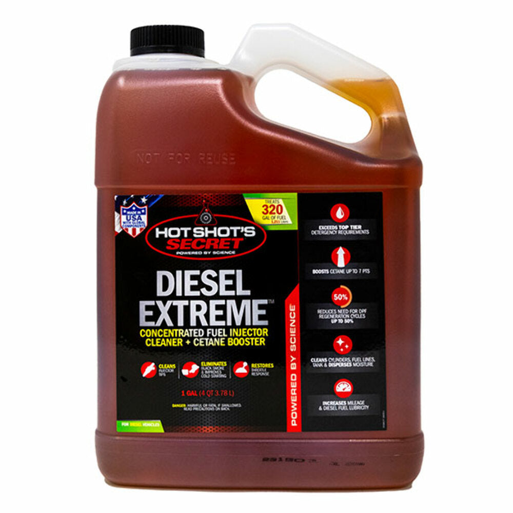 Hot Shots Secret DIESEL EXTREME Injector Cleaner & Cetane Boost - 1 GALLON P040401G