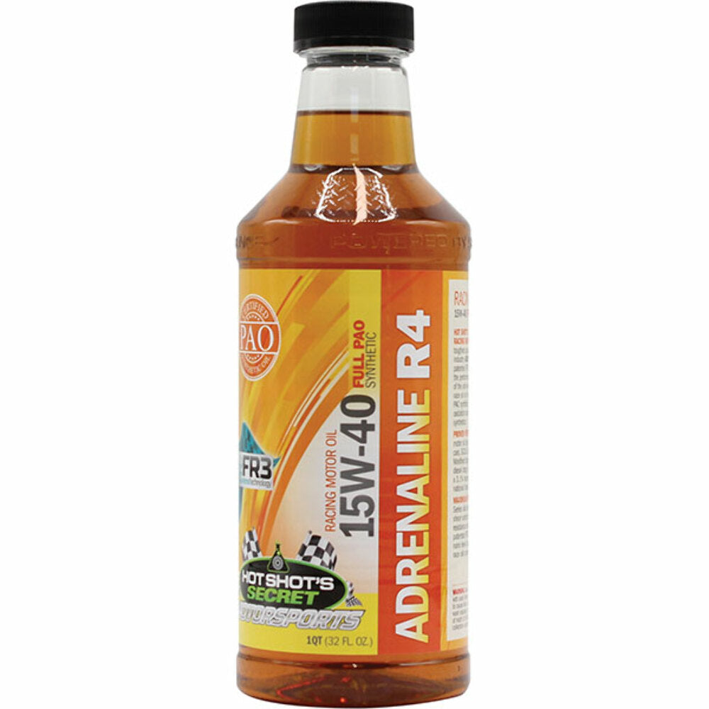 Hot Shots Secret ADRENALINE R4 15W-40 - QUART R432Z
