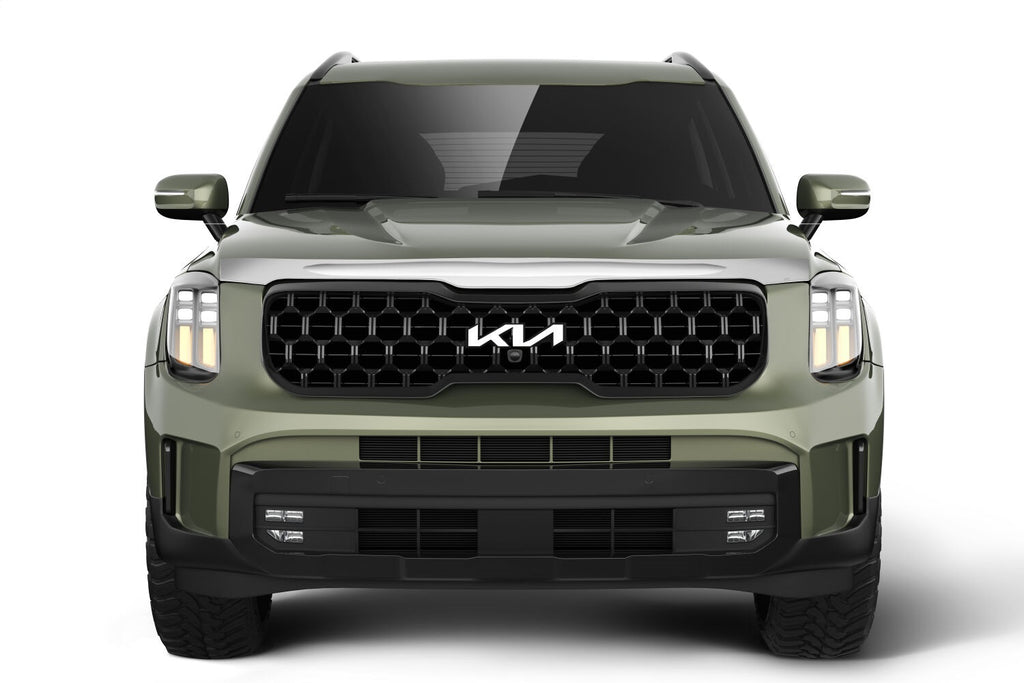 Husky Liners 2892218 Aeroskin Hood Protector; Chrome for Select Kia Telluride