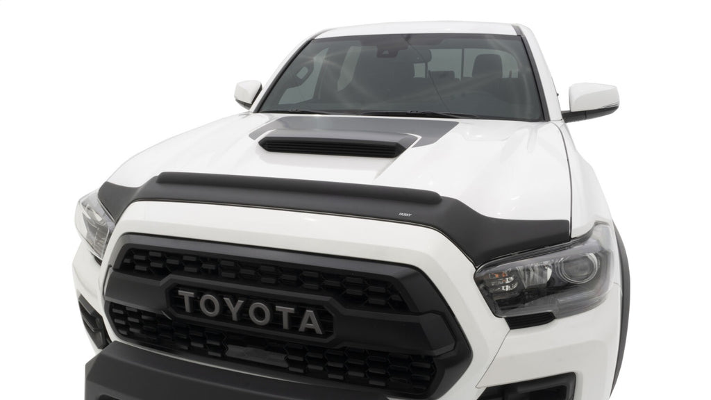 Husky Liners 2830095 Aeroskin II Hood Protector; Matte Black Low Profile for Select Nissan TITAN XD