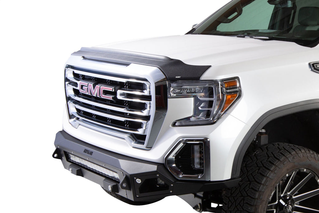 Husky Liners 2830003 Aeroskin II Hood Protector; Matte Black Low Profile for Select GMC Sierra 1500, GMC Sierra HD, GMC Sierra HD