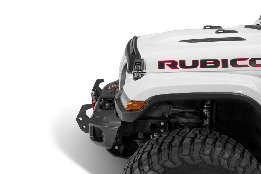Husky Liners 2830148 Aeroskin II Hood Protector; Matte Black Low Profile for Select Jeep Gladiator, Jeep Wrangler