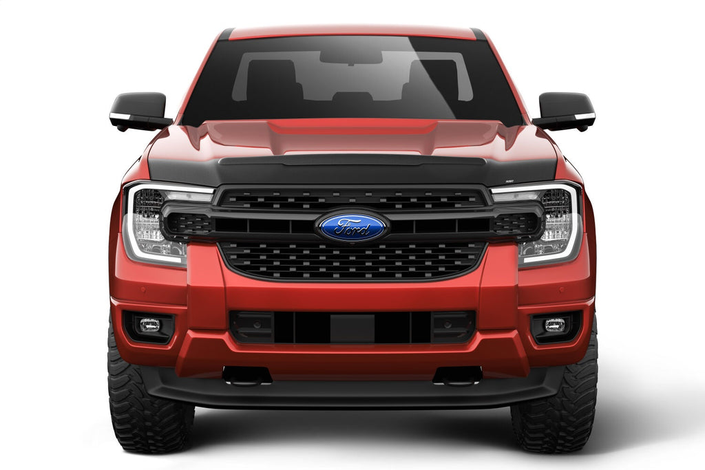 Husky Liners 2830266 Aeroskin II Hood Protector; Matte Black Low Profile for Select Ford Ranger