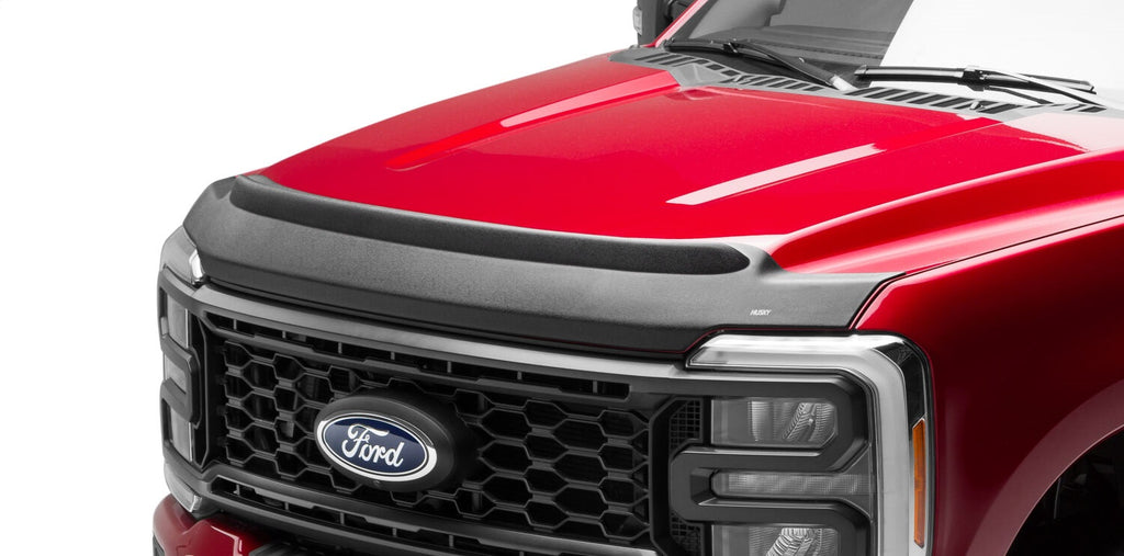 Husky Liners 2830235 Aeroskin II Hood Protector; Matte Black Low Profile for Select Ford F-250 Super Duty, Ford F-350 Super Duty, Ford F-450 Super Duty
