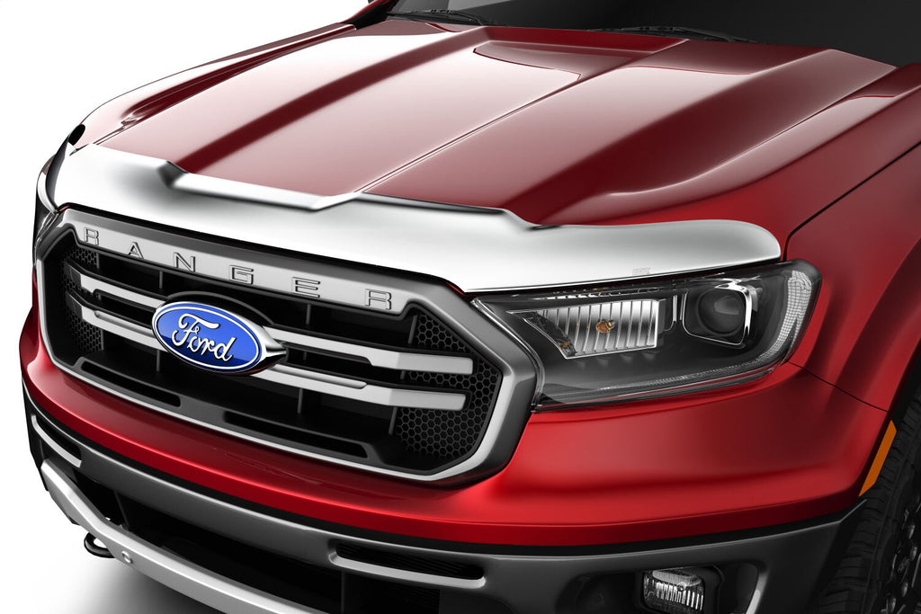 Husky Liners 2892166 Aeroskin Hood Protector; Chrome for Select Ford Ranger