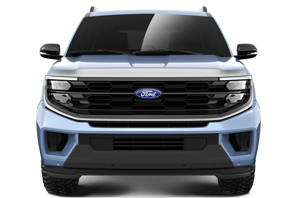 Husky Liners 2892231 Aeroskin Hood Protector; Chrome for Select Ford Expedition