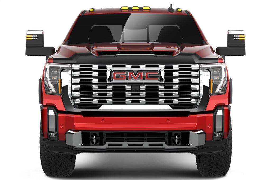 Husky Liners 2842285 Aeroskin Hood Protector; Smoke for Select GMC Sierra HD, GMC Sierra HD