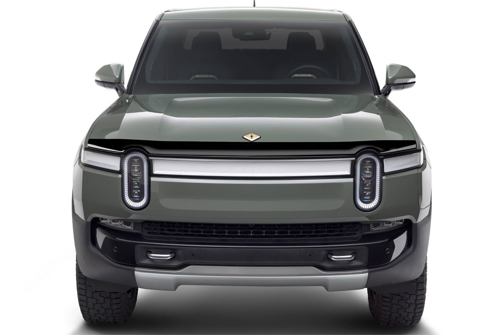 Husky Liners 2842210 Aeroskin Hood Protector; Smoke for Select Rivian R1T