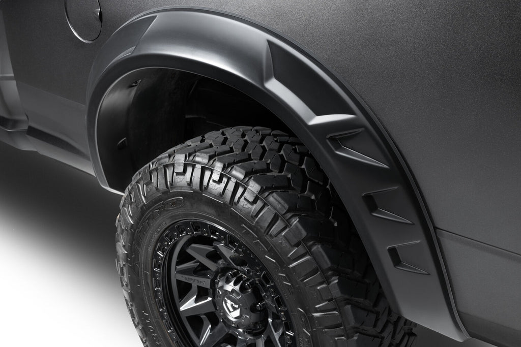 Husky Liners 2805938 Husky Liners DRT Fender Flares Black Smooth Finish 4-Piece Set for Select Ram 2500, Ram