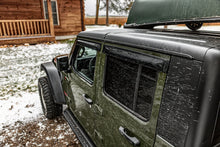Load image into Gallery viewer, Husky Liners 2854066 Low Profile Ventvisor Deflector; Smoke; Outside Mount; 4 pc. for Select Jeep Gladiator, Jeep Wrangler