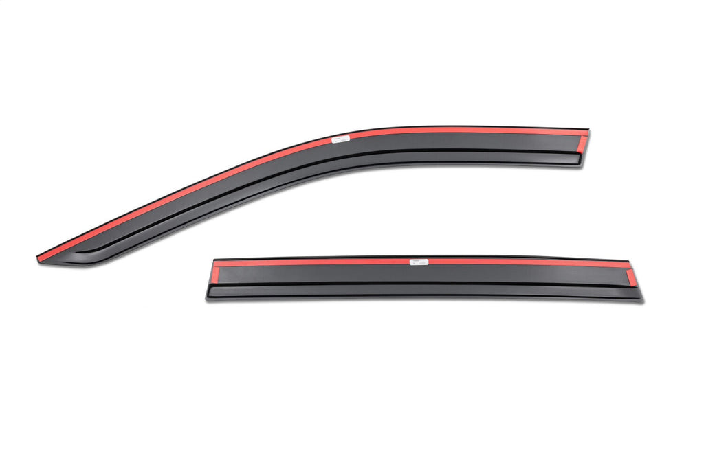 Husky Liners 2884056 Low Profile Ventvisor Deflector; Smoke with Chrome Trim; Outside Mount; 4 pc. for Select Toyota RAV4