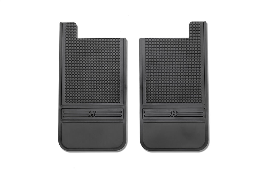 Husky Liners 55100 MudDog Mud Flaps-Rubber Rear Mud Flaps-12IN w/o Weight for Select Buick Enclave, Buick Rainier, Cadillac Escalade, Cadillac Escalade ESV, Cadillac Escalade EXT, Chevrolet Avalanche, Chevrolet Avalanche 1500, Chevrolet Avalanche 2500,