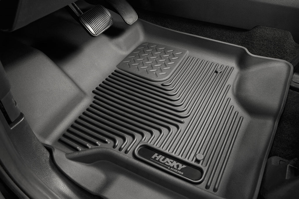 Husky Liners 18361 Weatherbeater-Front Floor Liners for Select Ford F-150, Ford F-150 Lightning