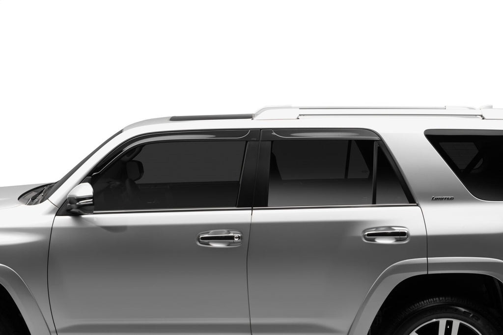 Husky Liners 2854027 Low Profile Ventvisor Deflector; Smoke; Outside Mount; 4 pc. for Select Toyota 4Runner