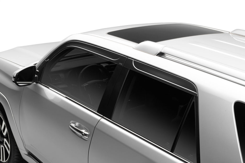 Husky Liners 2854027 Low Profile Ventvisor Deflector; Smoke; Outside Mount; 4 pc. for Select Toyota 4Runner