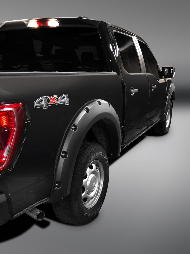 Husky Liners 2802963 Fender Flares Pocket-Style 4PC Set for Select Ford F-150