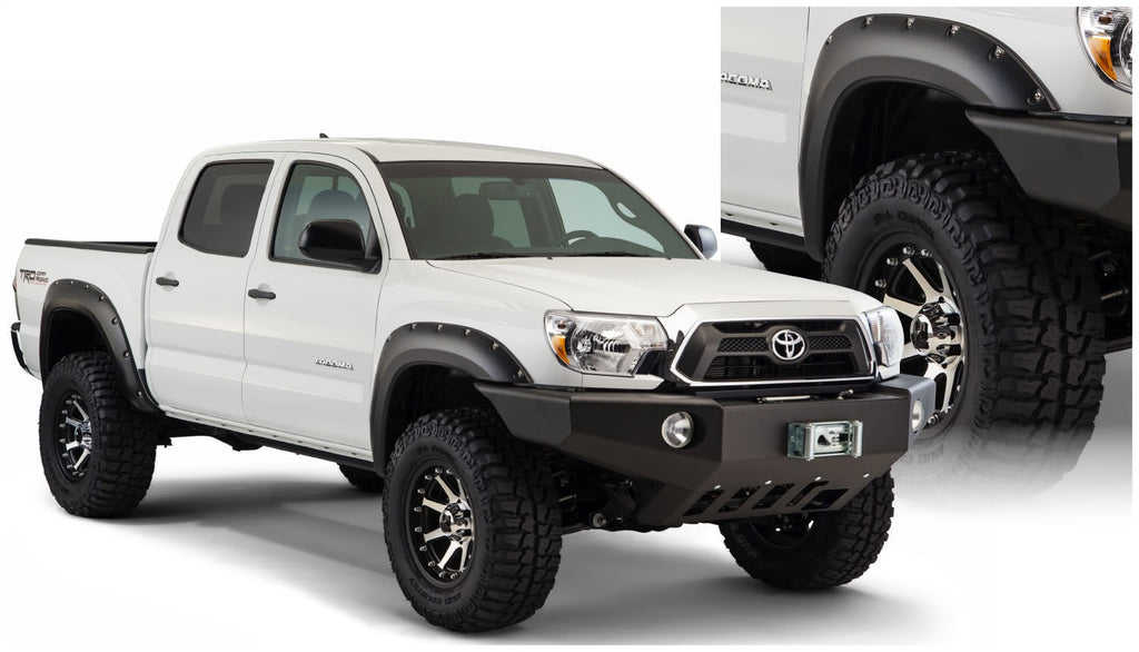 Husky Liners 2803927 Fender Flares Pocket-Style 4PC Set for Select Toyota Tacoma