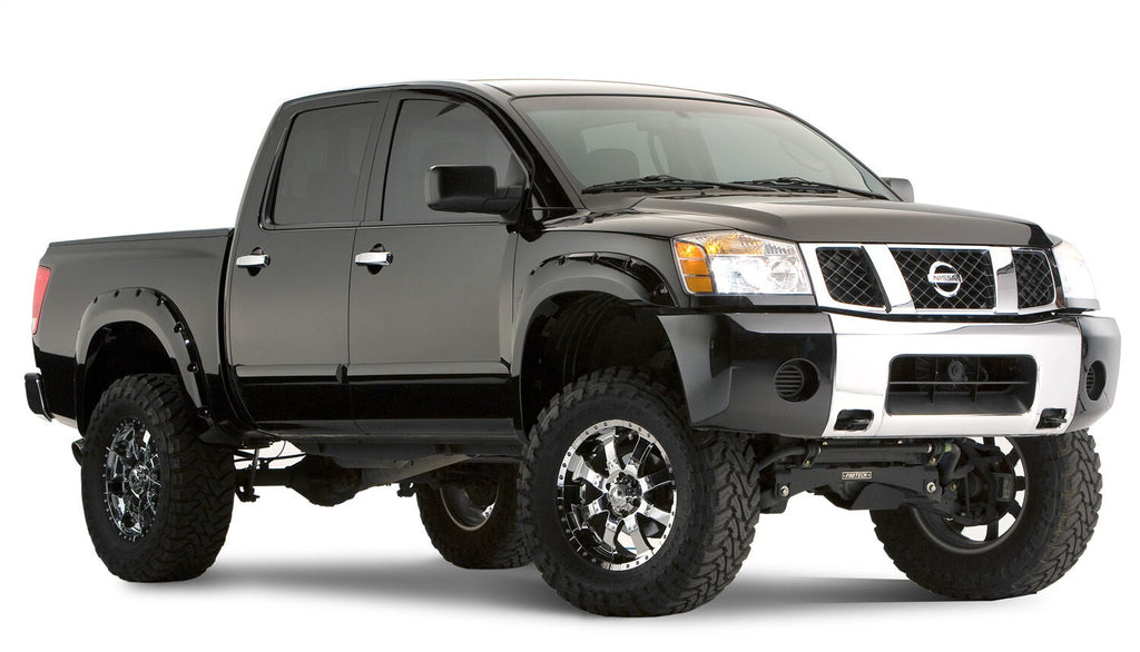 Husky Liners 2807907 Fender Flares Pocket-Style 4PC Set for Select Nissan TITAN