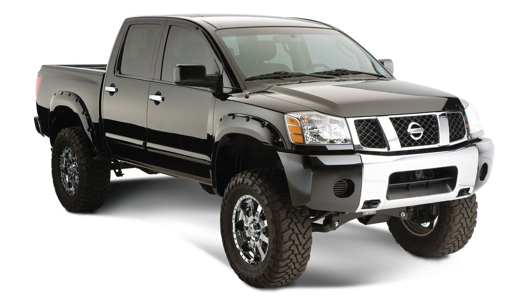 Husky Liners 2807909 Fender Flares Pocket-Style 4PC Set for Select Nissan TITAN XD