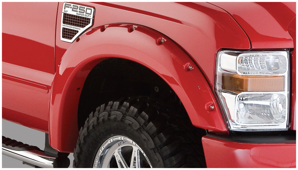 Husky Liners 2802917 Fender Flares Pocket-Style 4PC Set for Select Ford F-250 Super Duty, Ford F-350 Super Duty