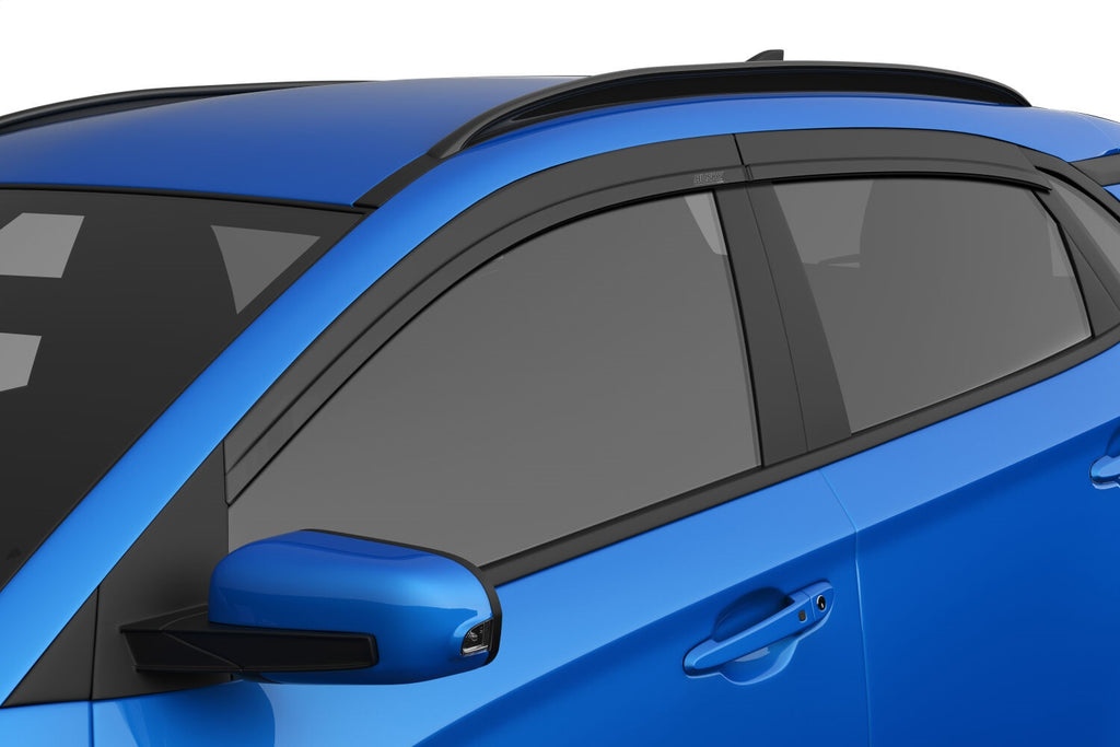 Husky Liners 2854154 Low Profile Ventvisor Deflector; Smoke; Outside Mount; 4 pc. for Select Hyundai Santa Cruz