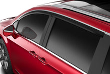 Load image into Gallery viewer, Husky Liners 2884062 Low Profile Ventvisor Deflector; Smoke with Chrome Trim; Outside Mount; 4 pc. for Select Chrysler Pacifica