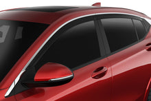 Load image into Gallery viewer, Husky Liners 2884064 Low Profile Ventvisor Deflector; Smoke with Chrome Trim; Outside Mount; 4 pc. for Select Buick Envista