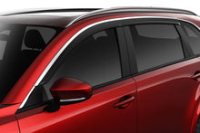 Load image into Gallery viewer, Husky Liners 2884071 Low Profile Ventvisor Deflector; Smoke with Chrome Trim; Outside Mount; 4 pc. for Select Mazda CX-90