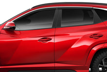 Load image into Gallery viewer, Husky Liners 2884068 Low Profile Ventvisor Deflector; Smoke with Chrome Trim; Outside Mount; 4 pc. for Select Hyundai Tucson