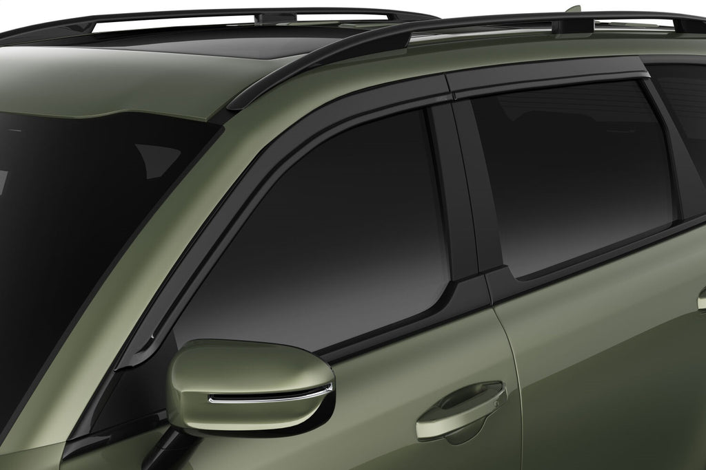 Husky Liners 2854148 Low Profile Ventvisor Deflector; Smoke; Outside Mount; 4 pc. for Select Subaru Forester