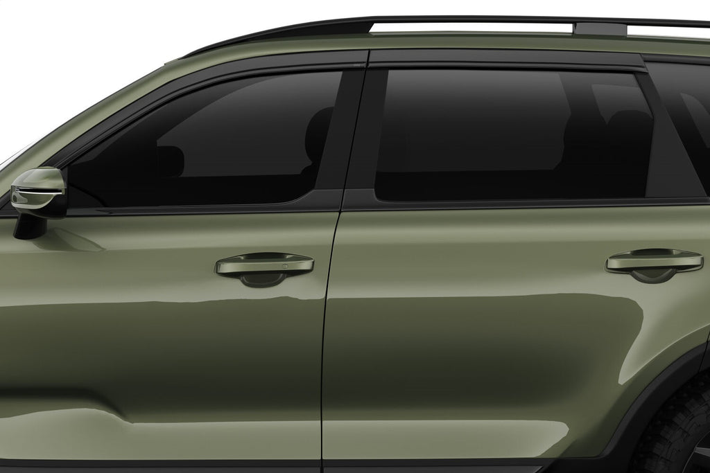 Husky Liners 2854148 Low Profile Ventvisor Deflector; Smoke; Outside Mount; 4 pc. for Select Subaru Forester