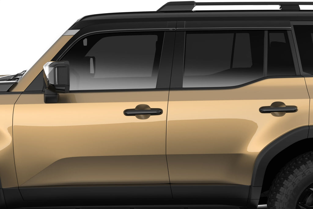 Husky Liners 2854139 Low Profile Ventvisor Deflector; Smoke; Outside Mount; 4 pc. for Select Lexus GX550, Toyota Land Cruiser