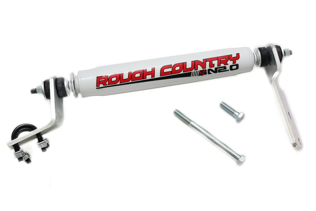 Rough Country 87400 Steering Stabilizer Kit for Select Chevrolet Blazer, Chevrolet S10, Chevrolet S10 Blazer, GMC Jimmy, GMC S15, GMC S15 Jimmy, GMC Sonoma