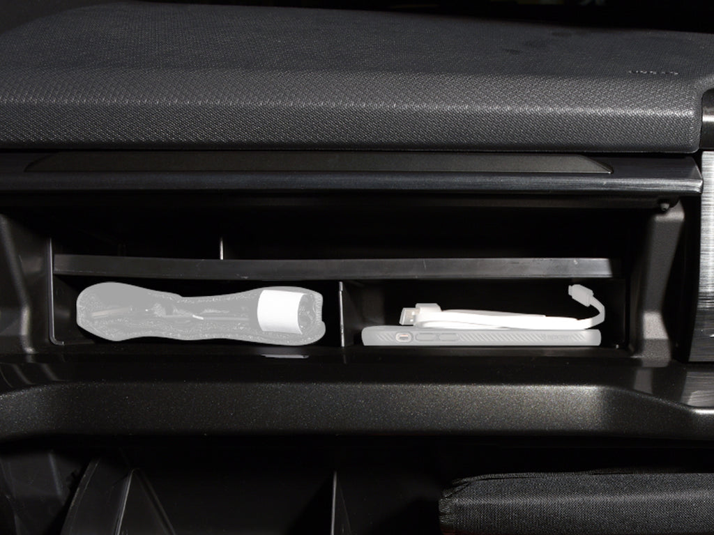 Armordillo 8714096 2021+ FORD F150 GLOVE BOX ORGANIZER (LOWER) for Select Ford F-150