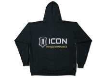 Load image into Gallery viewer, ICON Vehicle Dynamics ICON-HOODY-STD-BLK-XXL ICON STANDARD HOODY BLACK - XXLARGE