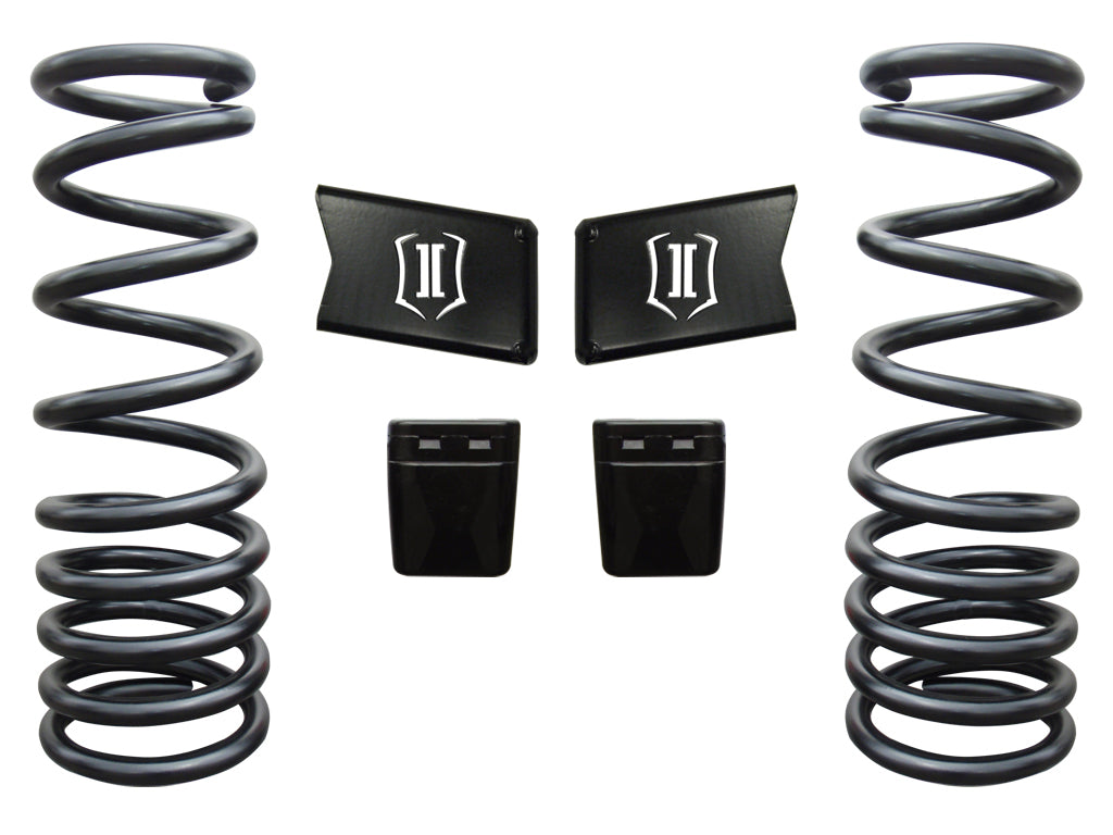 ICON Vehicle Dynamics 212500 03-12 RAM HD 4WD 2.5" DUAL RATE SPRING KIT for Select Dodge Ram 2500, Dodge Ram 3500, Ram 2500, Ram