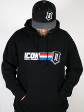 Load image into Gallery viewer, ICON Vehicle Dynamics ICON-HOODY-GI-BLK-M ICON GI HOODY BLACK - MEDIUM