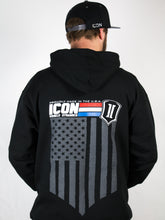 Load image into Gallery viewer, ICON Vehicle Dynamics ICON-HOODY-GI-BLK-M ICON GI HOODY BLACK - MEDIUM