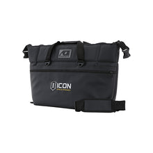 Load image into Gallery viewer, ICON Vehicle Dynamics ICON-2142-STL-BL/CB-24PK 24PK CARBON AO COOLER W/STANDARD ICON LOGO